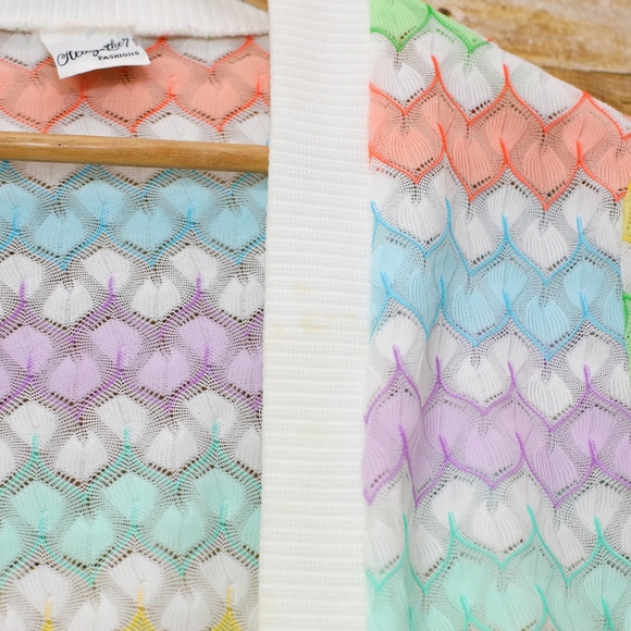 Altogether Cardigan Open Front Multicolor Vibrant - Picture 2 of 3